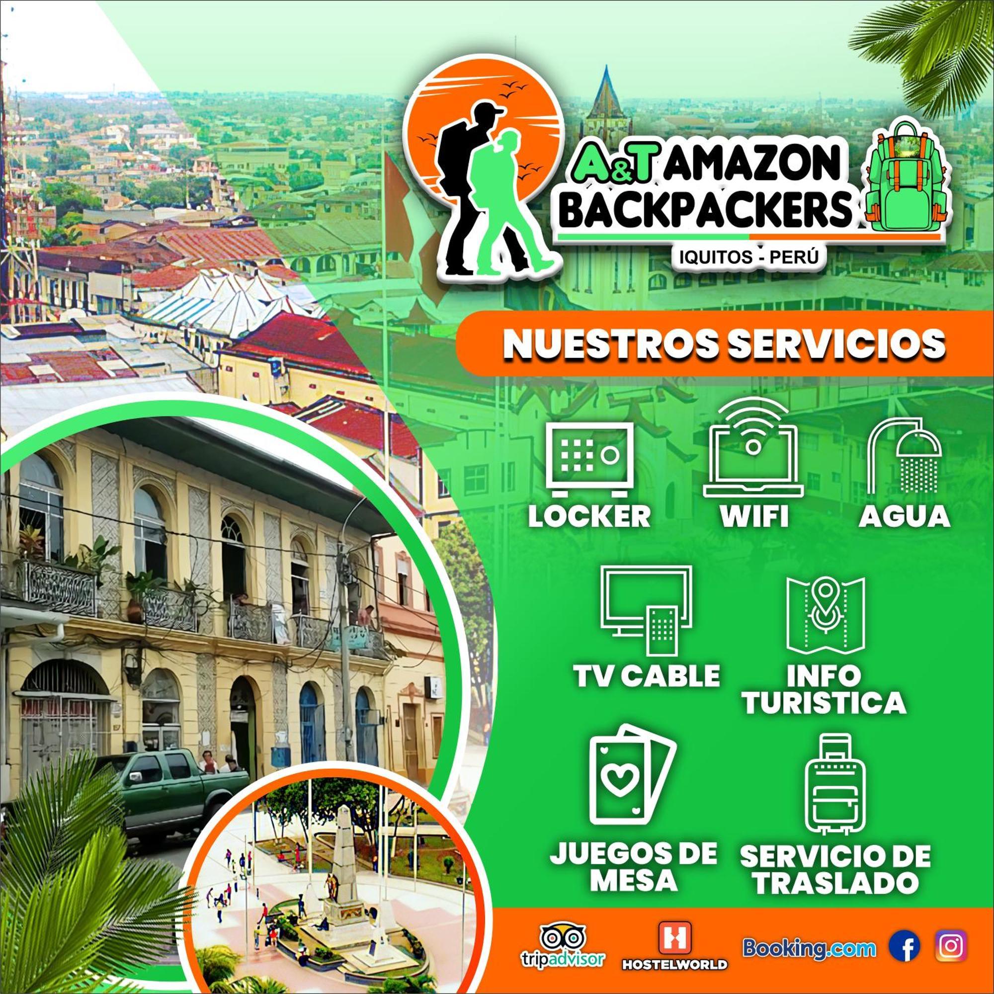 Bed and Breakfast A&T Amazon Backpacker'S Iquitos Esterno foto
