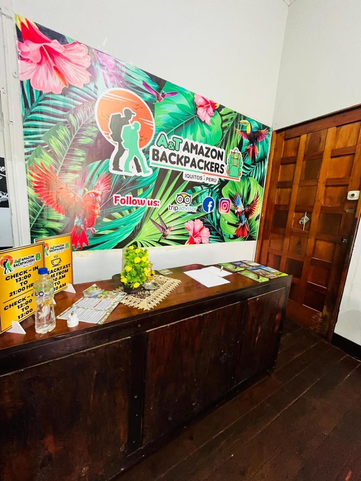 Bed and Breakfast A&T Amazon Backpacker'S Iquitos Esterno foto