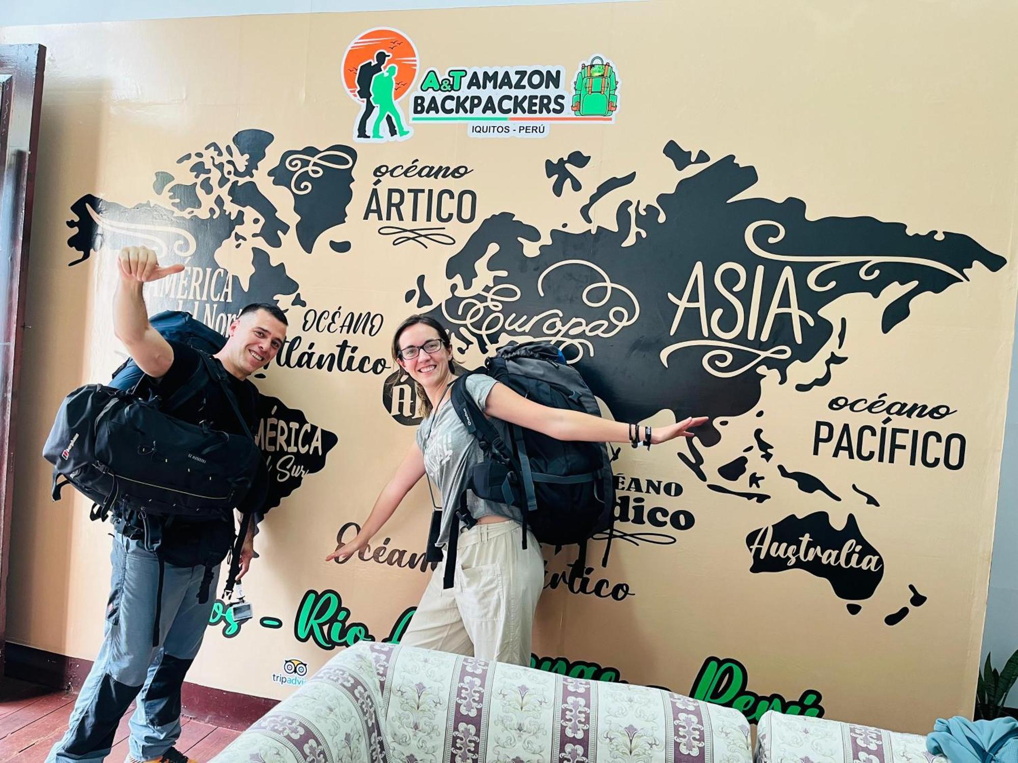 Bed and Breakfast A&T Amazon Backpacker'S Iquitos Esterno foto