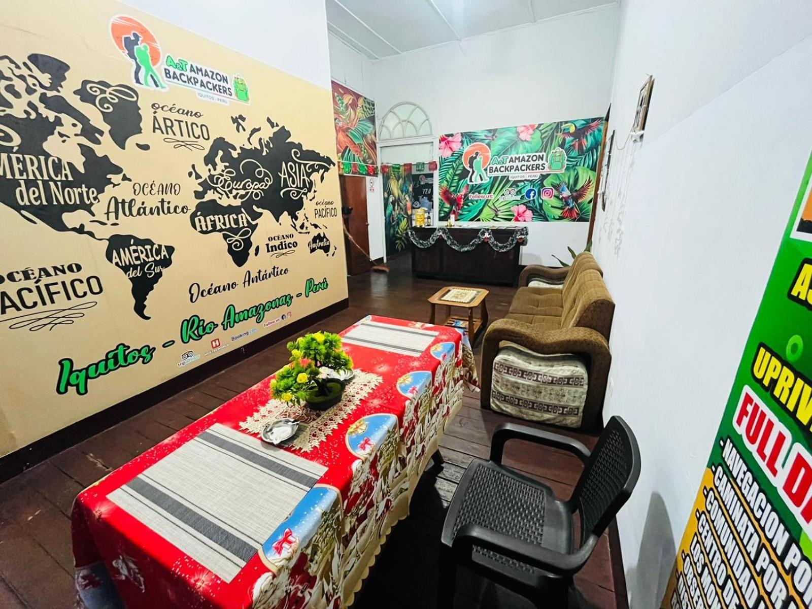 Bed and Breakfast A&T Amazon Backpacker'S Iquitos Esterno foto