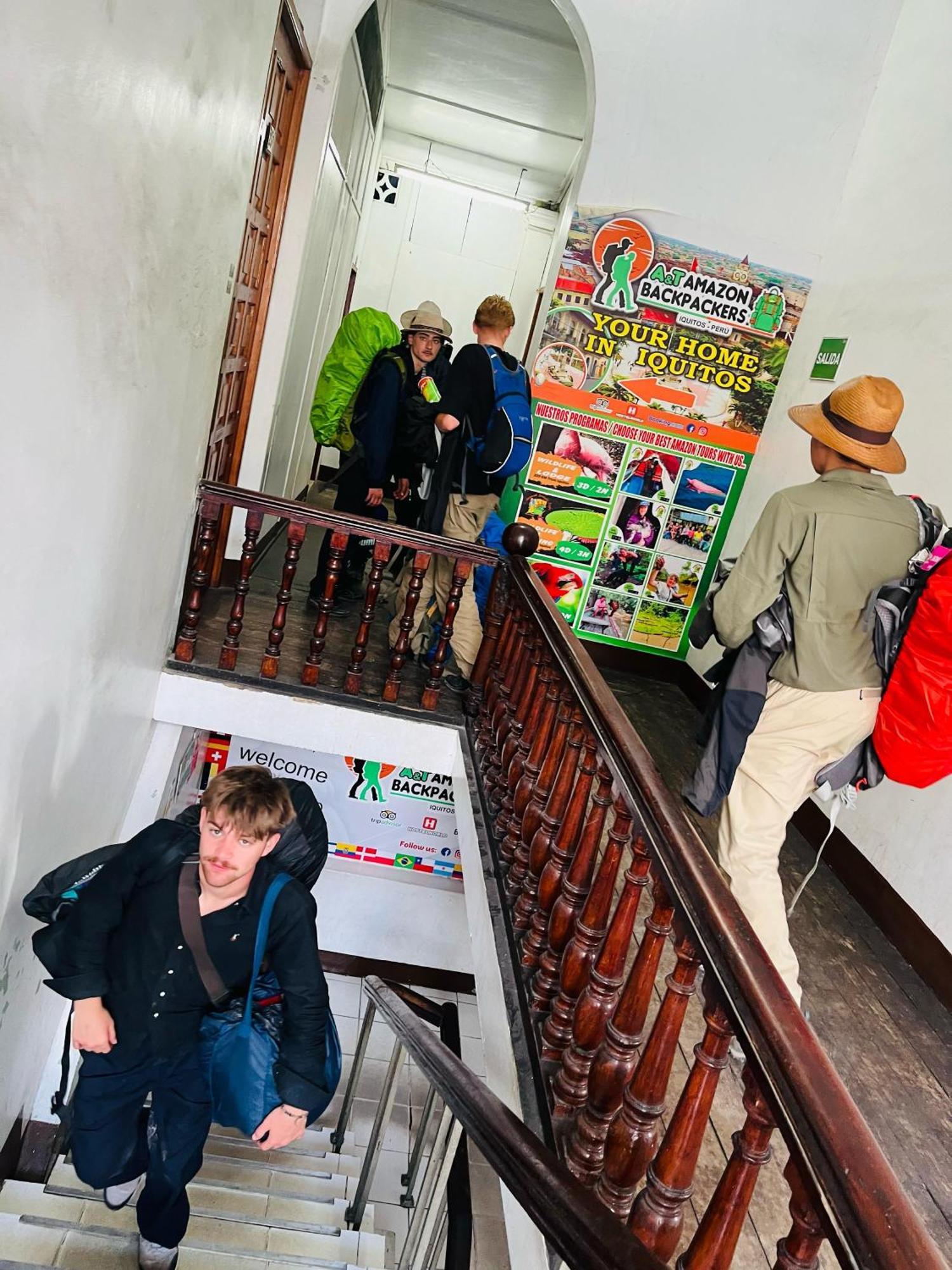 Bed and Breakfast A&T Amazon Backpacker'S Iquitos Esterno foto
