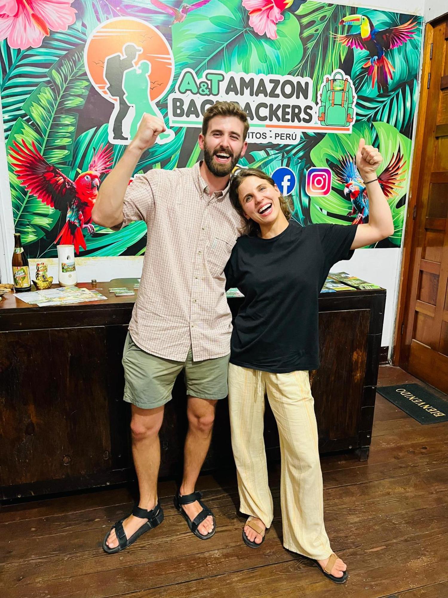 Bed and Breakfast A&T Amazon Backpacker'S Iquitos Esterno foto
